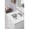 James Martin Vanities Bristol 30in Single Vanity, Bright White w/ 3 CM Ethereal Noctis Quartz Top 157-V30-BW-3ENC - alternate 2